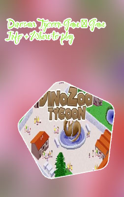 Dinosaur tycoon game