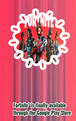Epic games fortnite play store