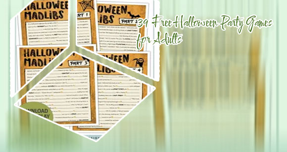 Halloween party games for adults ideas
