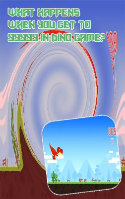 T rex runner game