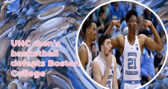 Unc basketball game