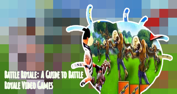 Zombie battle royale game